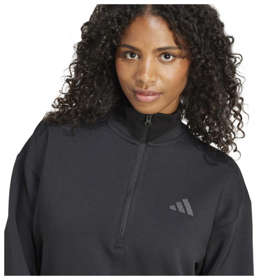 Adidas Γυναικείο φούτερ All SZN Loose 1/4-Zip Sweatshirt